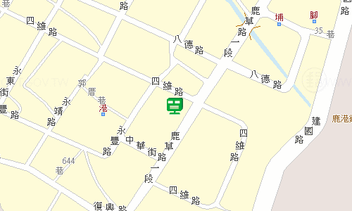 鹿港郵局地圖