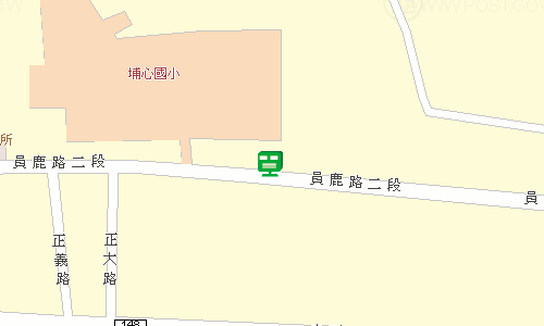 員林郵局地圖