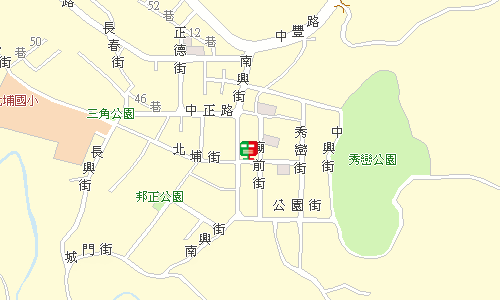 北埔郵局地圖