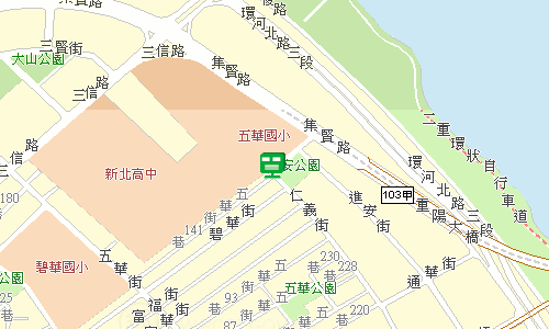 三重郵局郵務科投遞股地圖