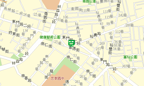 東門郵局地圖