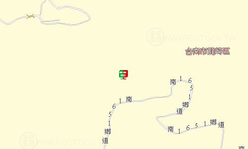 關廟郵局地圖