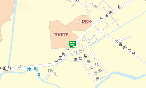 大同路郵局地圖