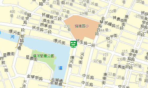 臺南郵局快捷股地圖