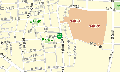 虎尾寮郵局地圖