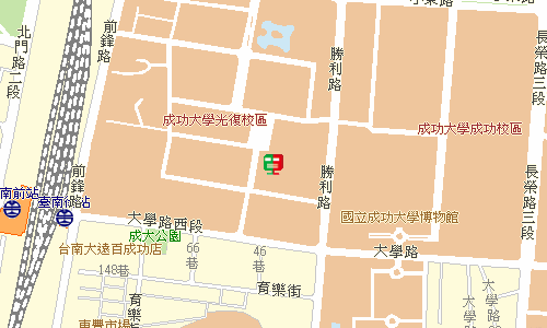 成功大學郵局地圖