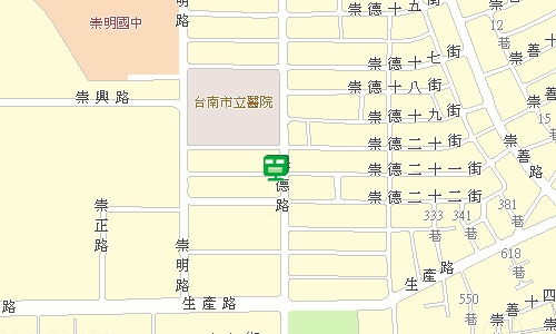 臺南郵局快捷股地圖