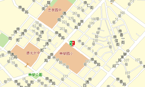 臺南郵局快捷股地圖