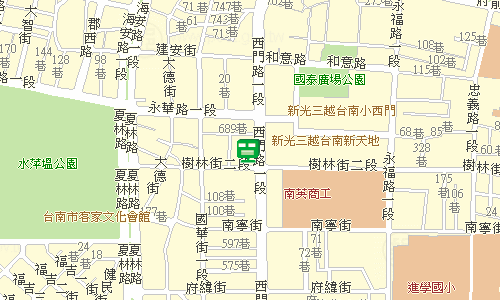 西門路郵局地圖
