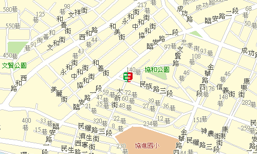 臺南郵局快捷股地圖