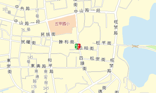 關廟郵局地圖