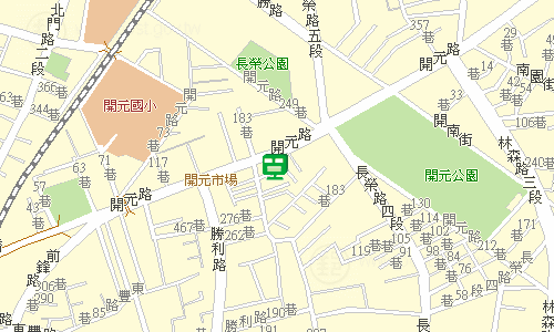 開元路郵局地圖