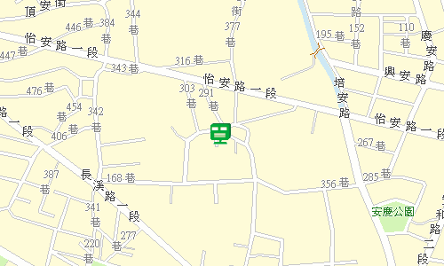 臺南郵局安南投遞股地圖
