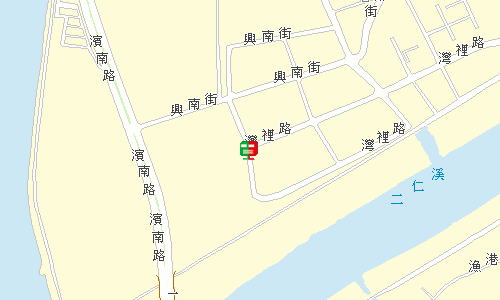 臺南郵局第二投遞股地圖