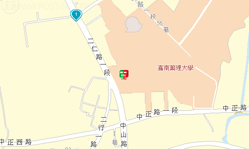 大同路郵局地圖