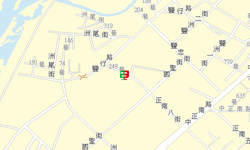 永康郵局地圖