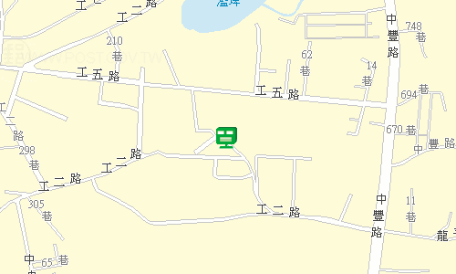 龍潭郵局地圖