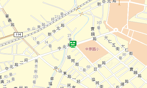 桃園郵局中壢投遞股地圖