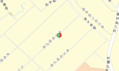 林園郵局地圖
