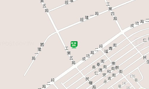 觀音新坡郵局地圖