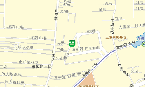 三重郵局郵務科投遞股地圖