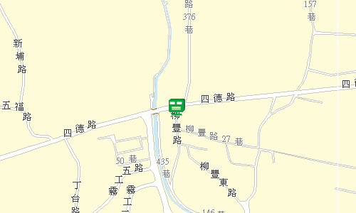 霧峰郵局地圖
