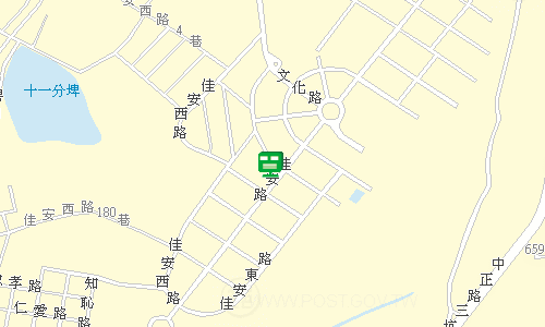 龍潭郵局地圖