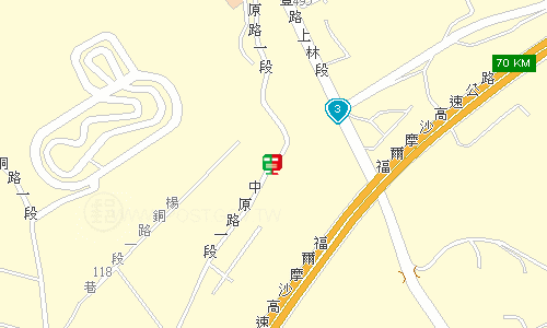 龍潭郵局地圖