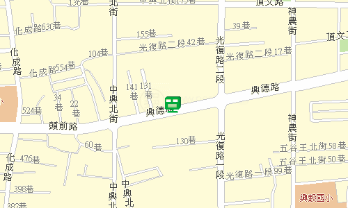 三重郵局郵務科投遞股地圖