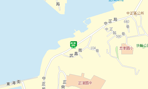 基隆郵局快捷股地圖