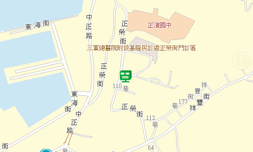 基隆郵局投遞股地圖