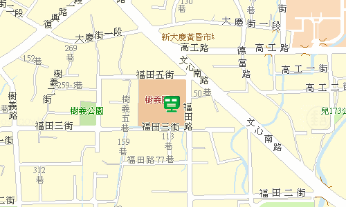 臺中郵局快包一股地圖