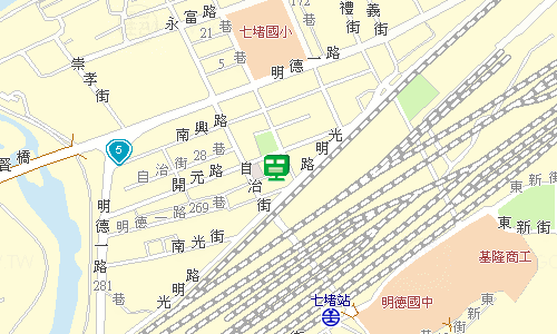 百福郵局地圖