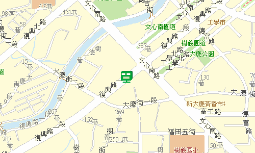 臺中郵局快包一股地圖