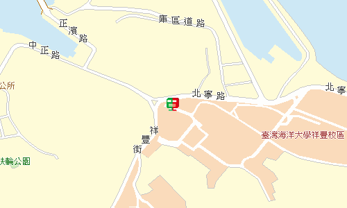 基隆郵局快捷股地圖