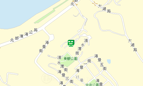 三芝郵局(三重33支)地圖