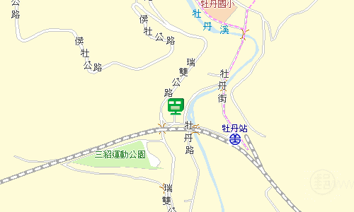 雙溪郵局地圖