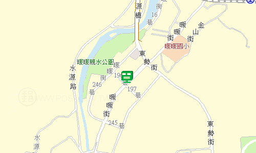 基隆郵局快捷股地圖