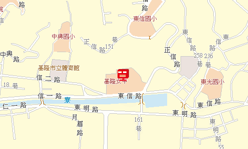 基隆郵局快捷股地圖