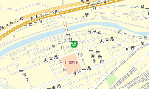 基隆郵局快捷股地圖