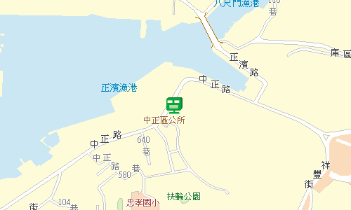 基隆郵局快捷股地圖