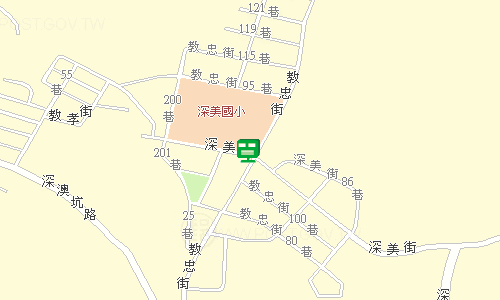 基隆郵局投遞股地圖