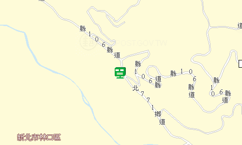 雙溪郵局地圖