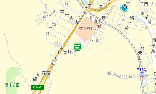 基隆郵局快捷股地圖