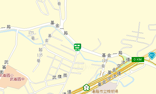 基隆郵局快捷股地圖