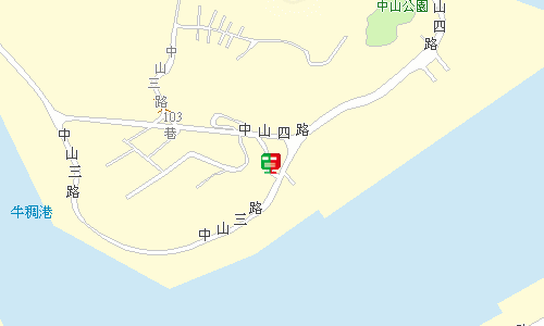 基隆郵局快捷股地圖