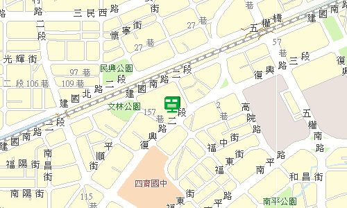 臺中郵局快包一股地圖