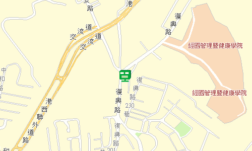 基隆郵局快捷股地圖