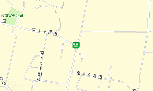 麻豆郵局地圖