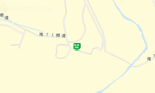 新營郵局郵務股地圖